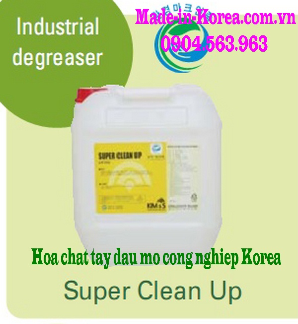 Hóa chất tẩy rửa dầu mỡ công nghiệp Korea Super Clean Up